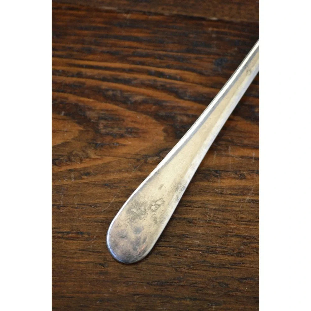 Vintage Tablespoon Sheffield England Silverplate Serving Spoon‎ Basic Handle